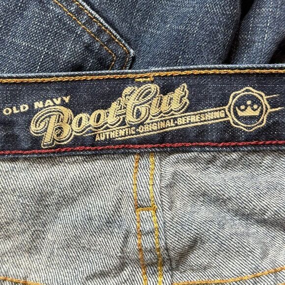 Old Navy Bootcut Blue Jeans size 40x32 - Picture 4 of 6